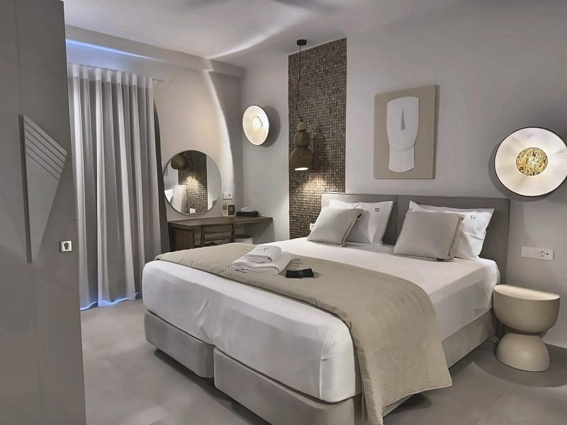 Standard Ground Floor Room with Garden View & Balcony at Armia Experience Hotel, Vári, Sýros
